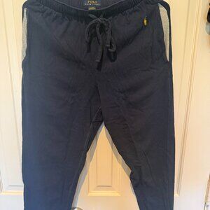 Polo Sport Ralph Lauren Lounge Jogger Sleepwear Men Pants Navy 100% SoftCotton